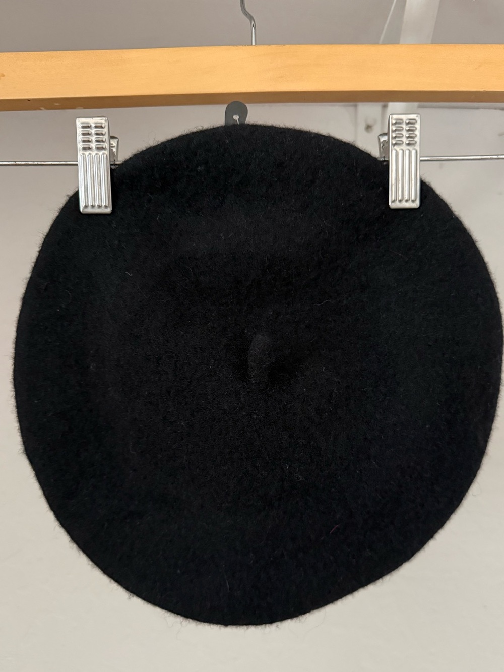 Bundle 3 for 50% off NWT Zara Black 100% Wool Classic Beret